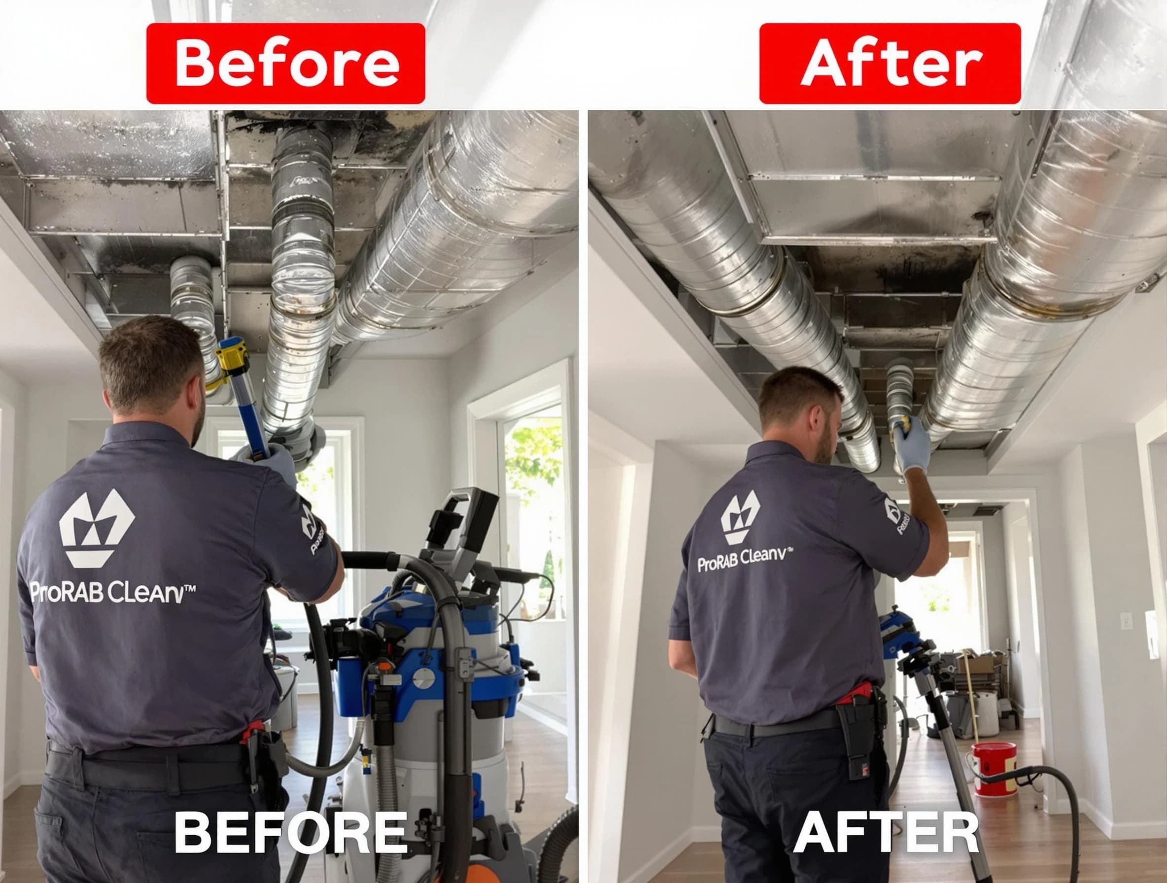 Adamsville Air Duct Cleaning expert performing thorough residential duct cleaning in a Adamsville home