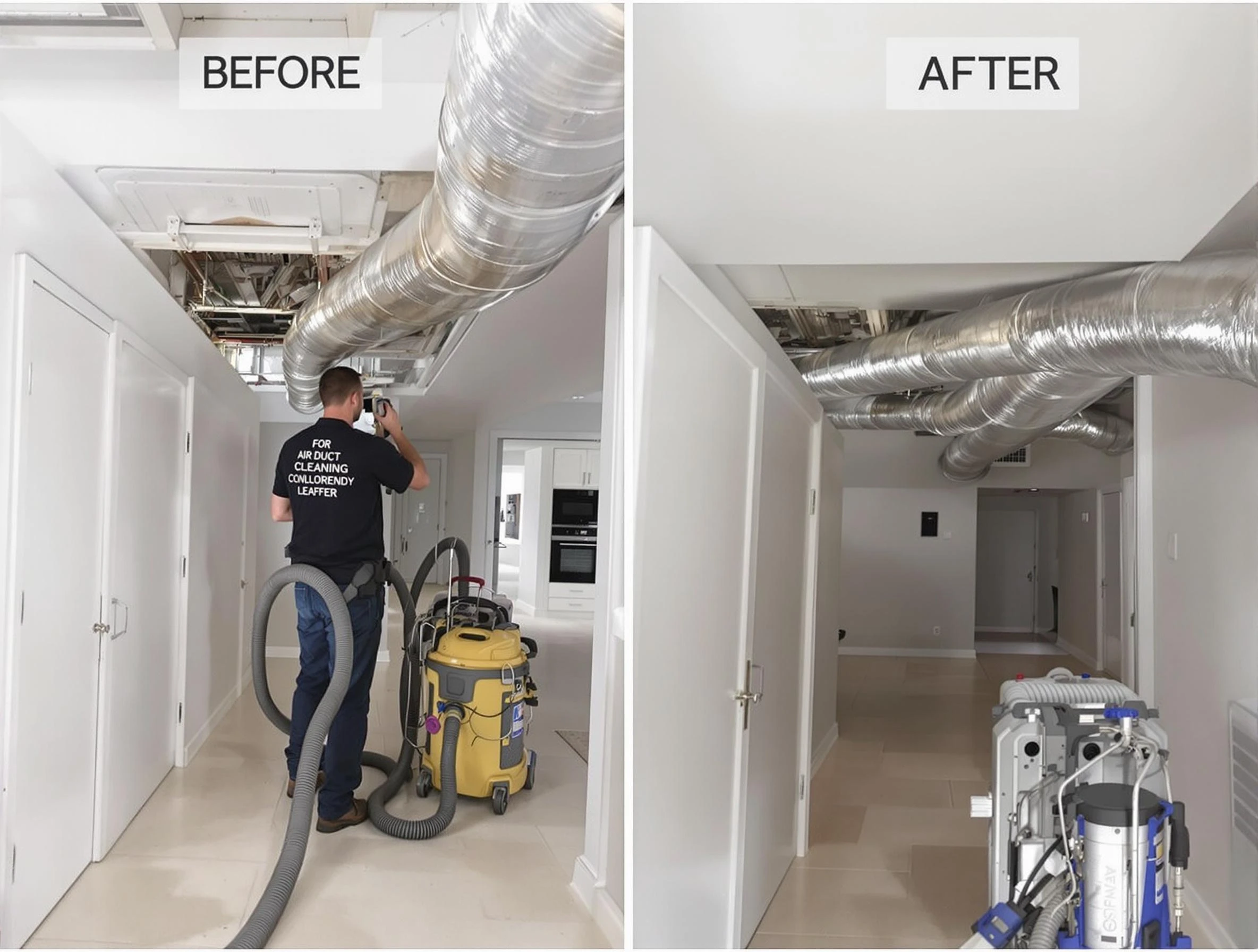 Adamsville Air Duct Cleaning professional performing thorough air duct cleaning in Adamsville