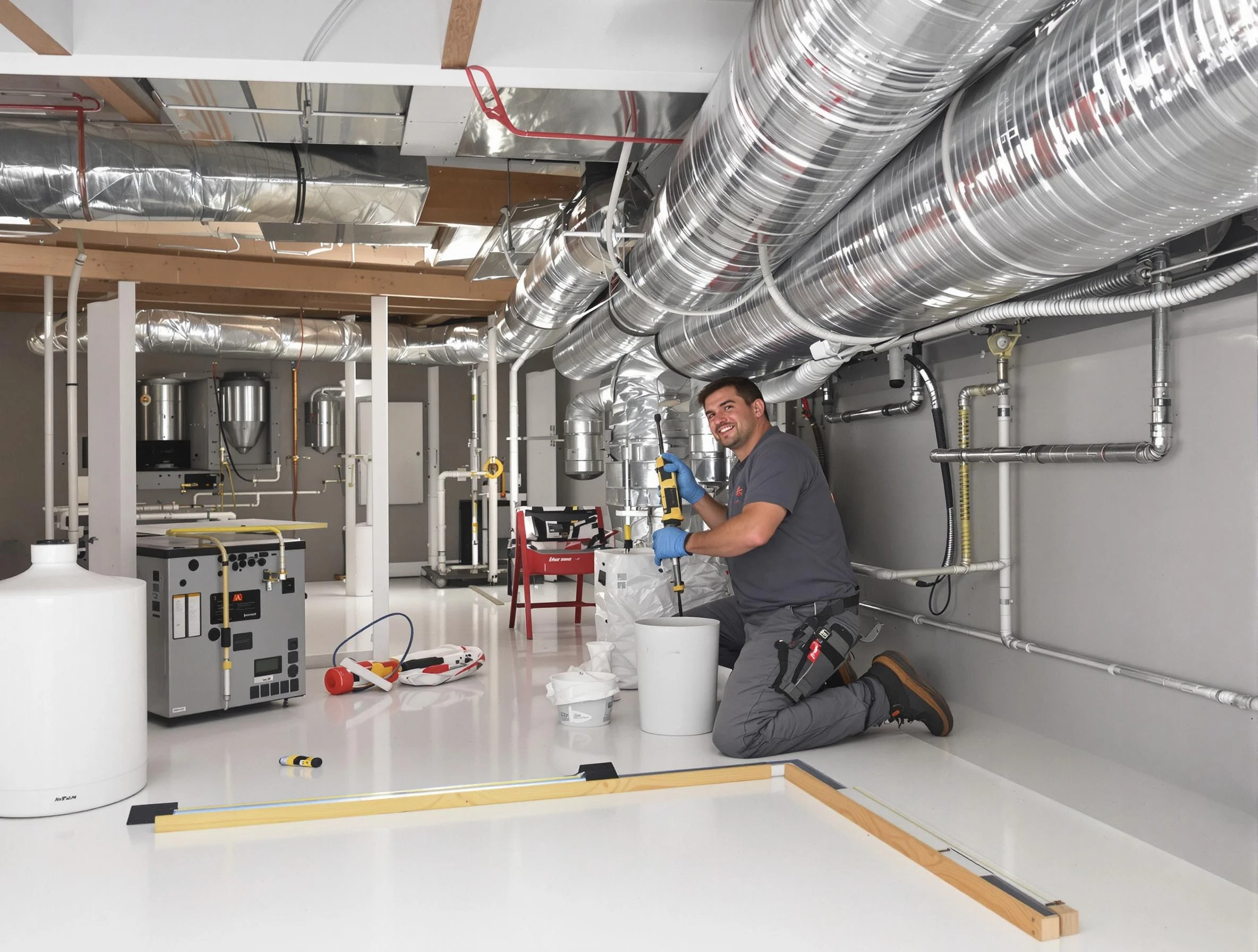 Professional duct sealing service by Adamsville Air Duct Cleaning in Adamsville