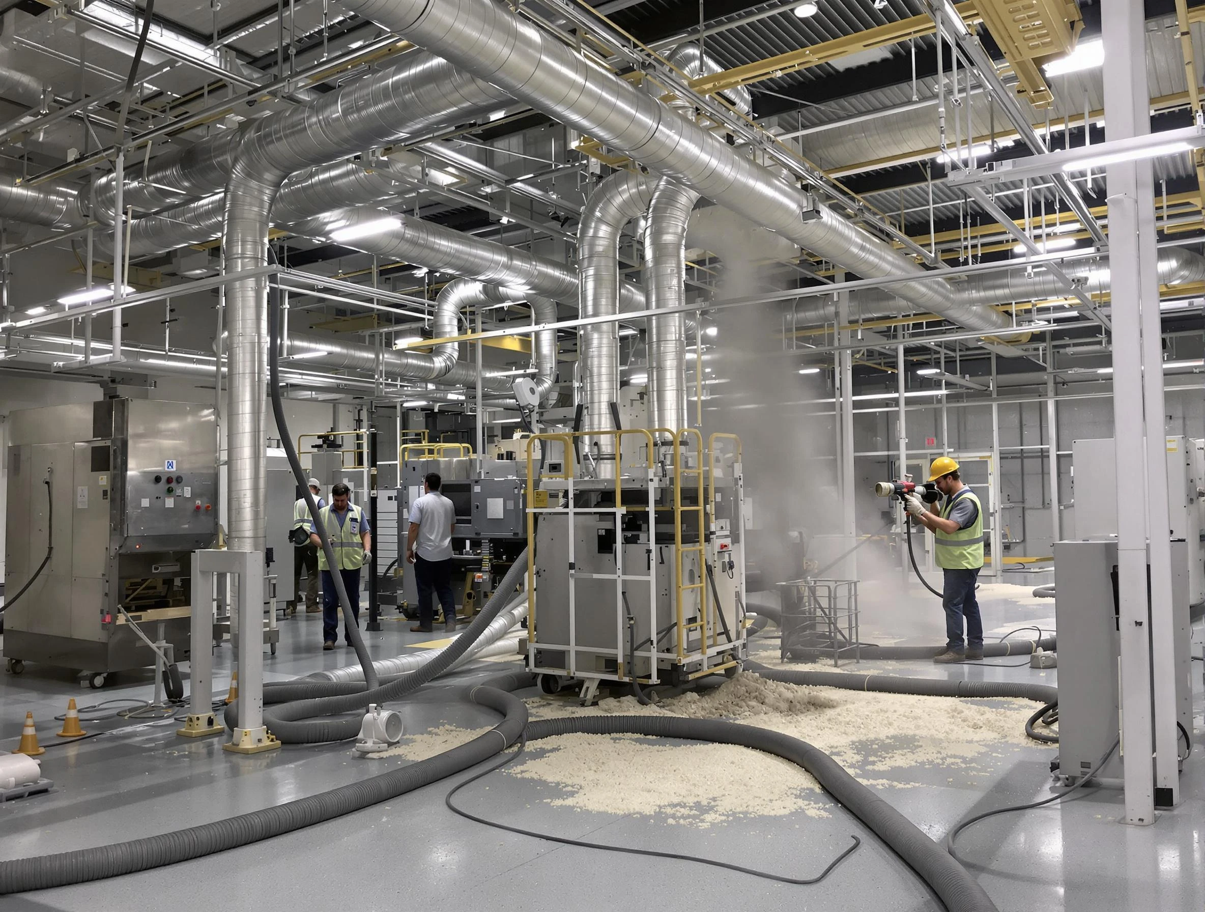 Heavy-duty industrial duct cleaning by Adamsville Air Duct Cleaning in Adamsville